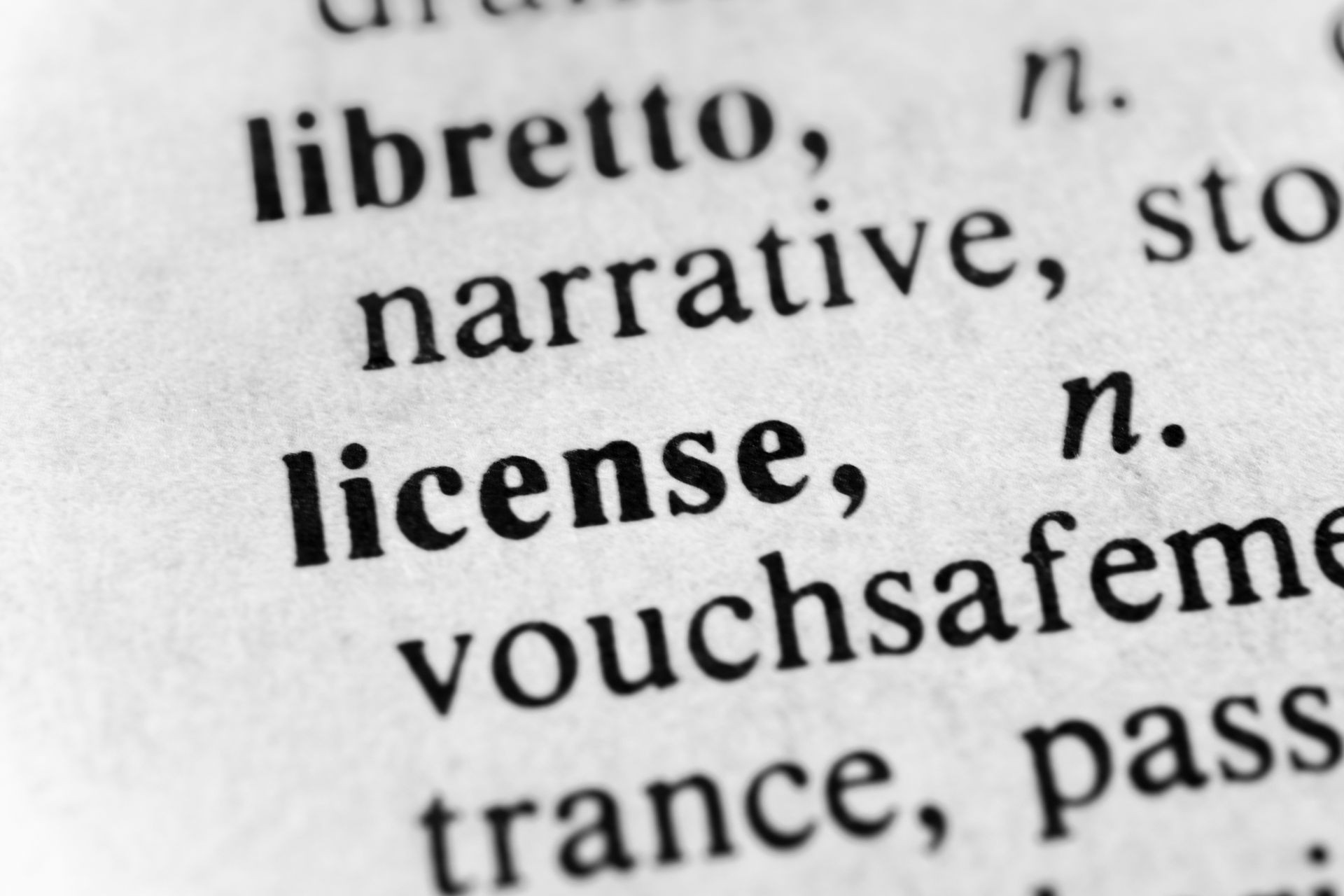 Licensing and Permitting: